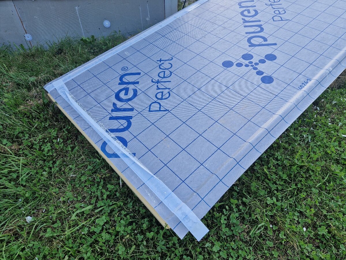 PIR izolace puren perfect AD22 2400x1020x160 mm