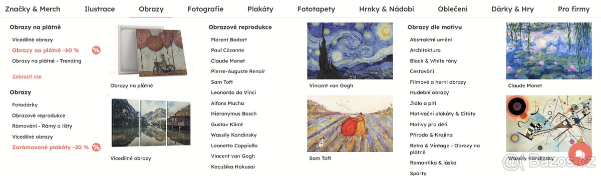 Dárkový poukaz na posters.cz