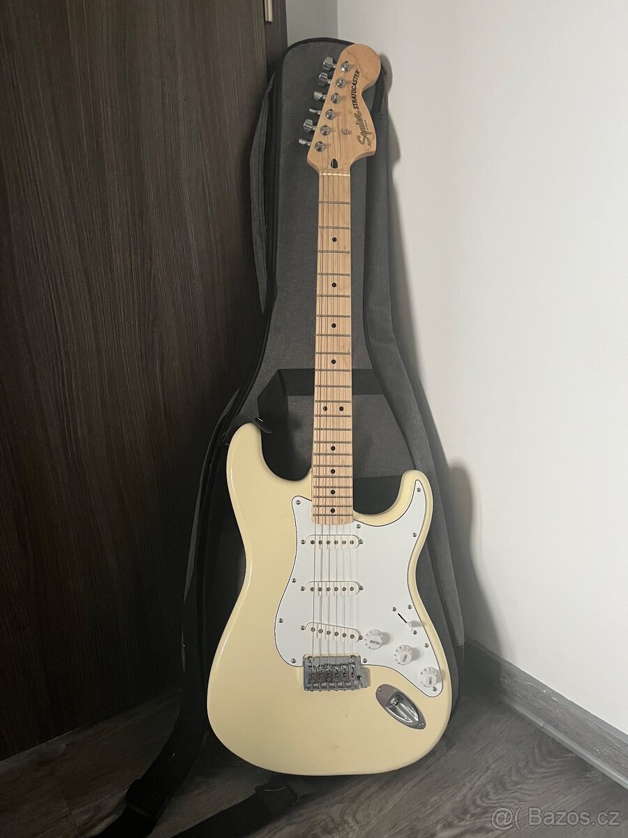 Prodám Fender Squier Affinity Series Stratocaster MN OW