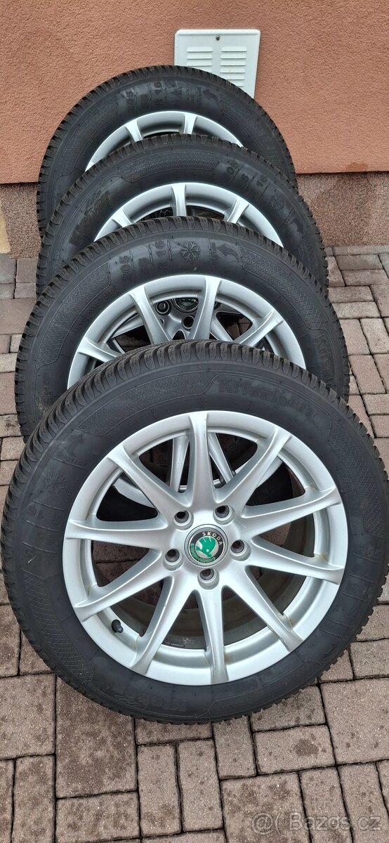 Zimní pneu Kleber Krisalp 205/55/16+litá kola