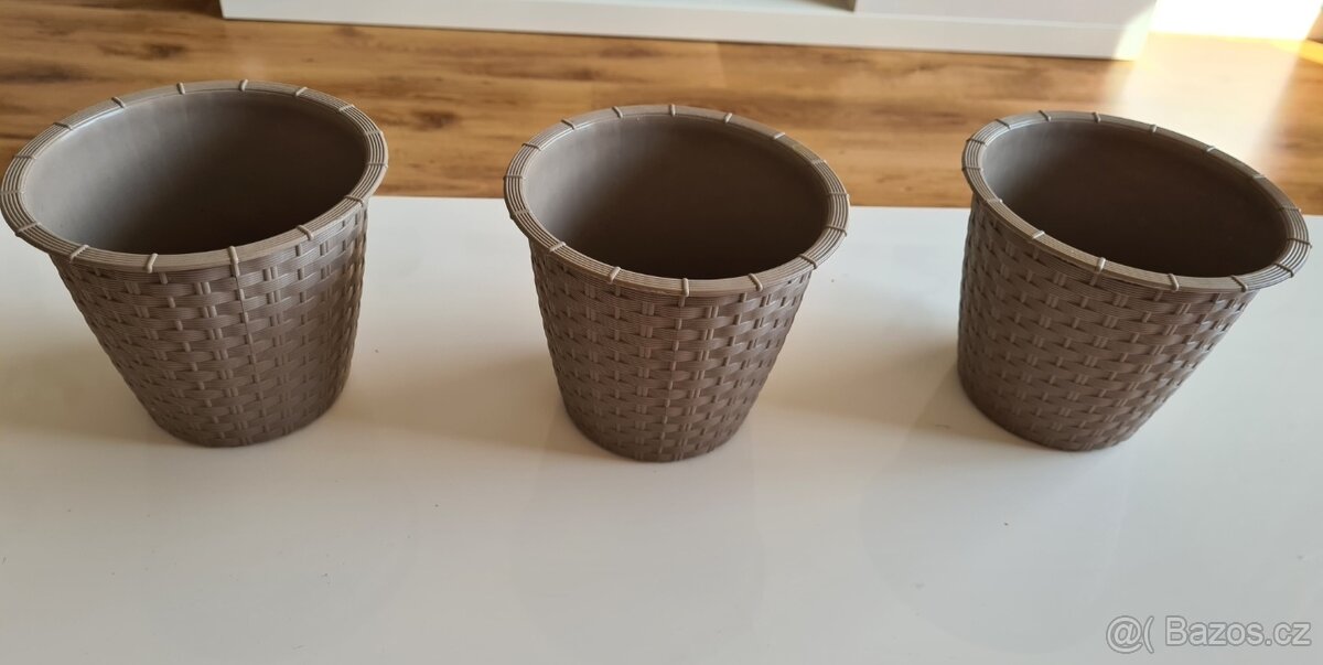 Květináče plastové vhodné I pro orchideje