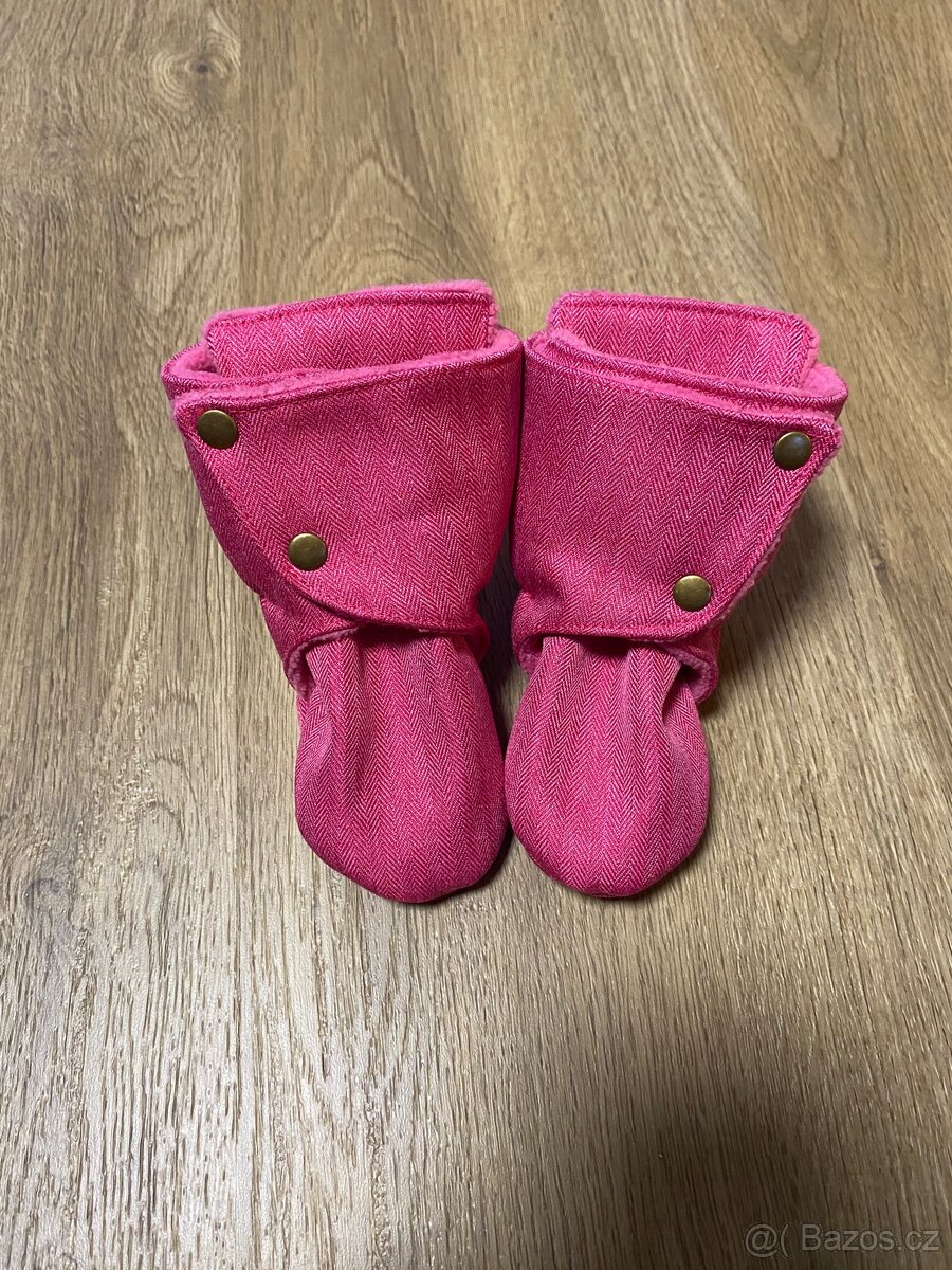 Zimní teploučké softshellové capáčky 6-12m