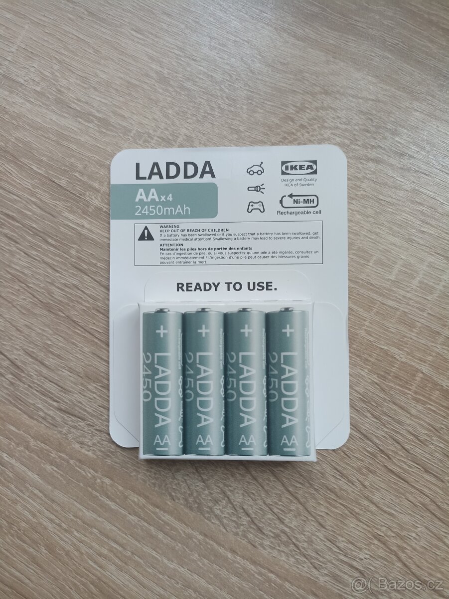 Nové nabíjecí baterie IKEA