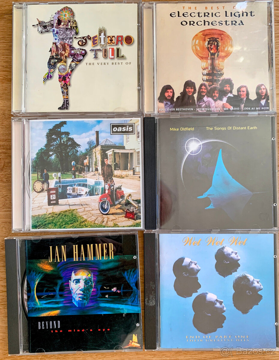 CD zahraniční hudby