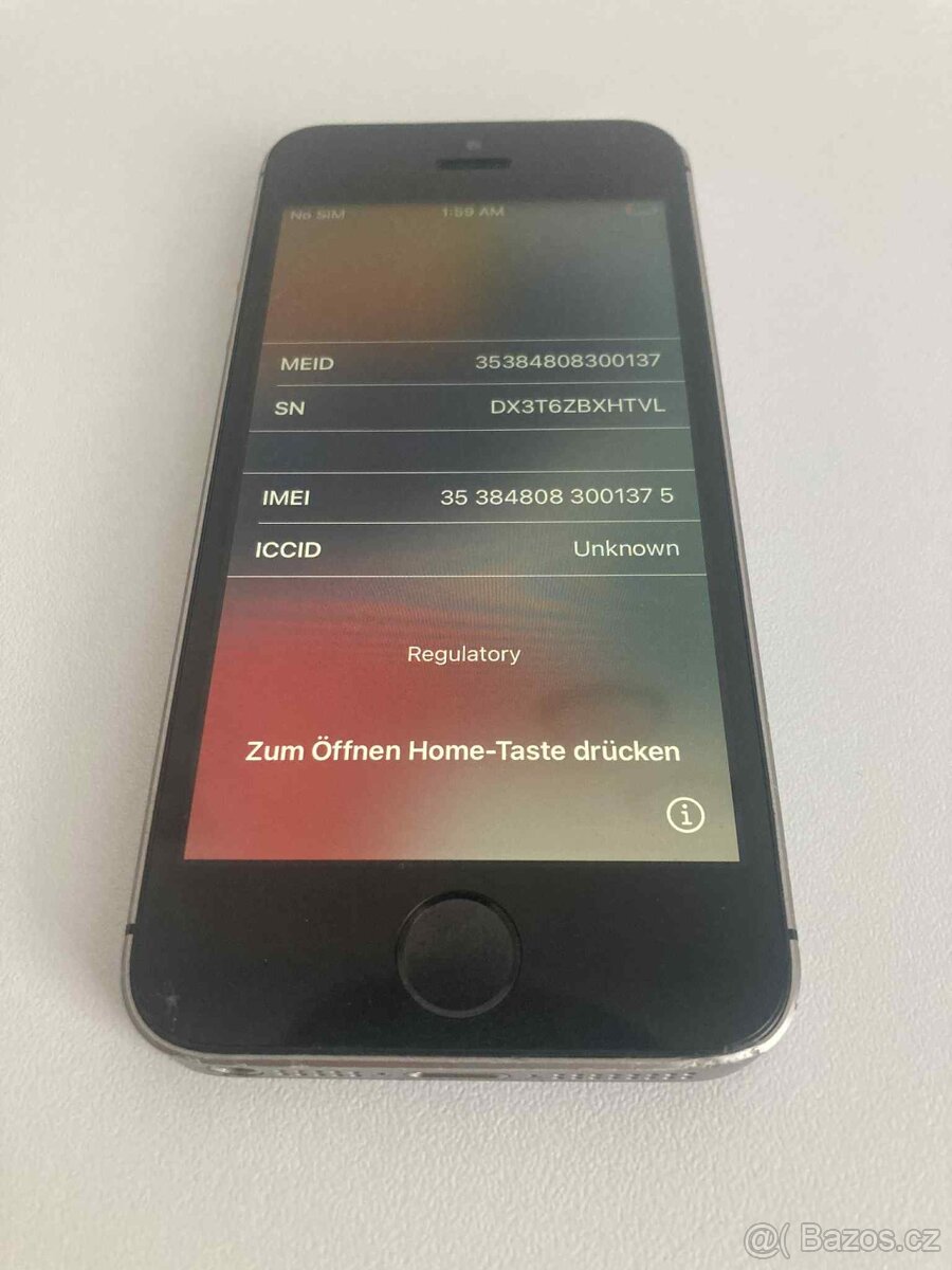 iPhone SE 32GB Space Gray