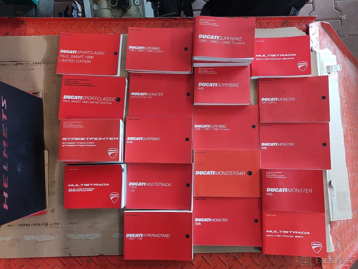 Ducati manuály