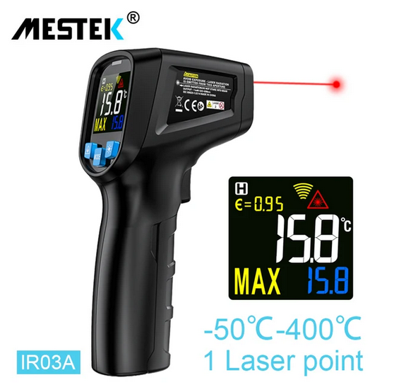 Infra laserový teploměr bezdotykový thermometr s LCD