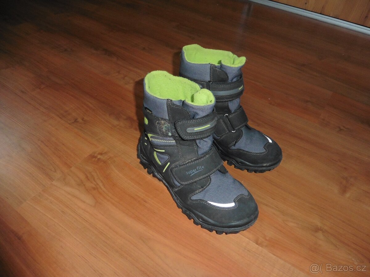 Zimní Goretexové boty Superfit a botasky vel. 37