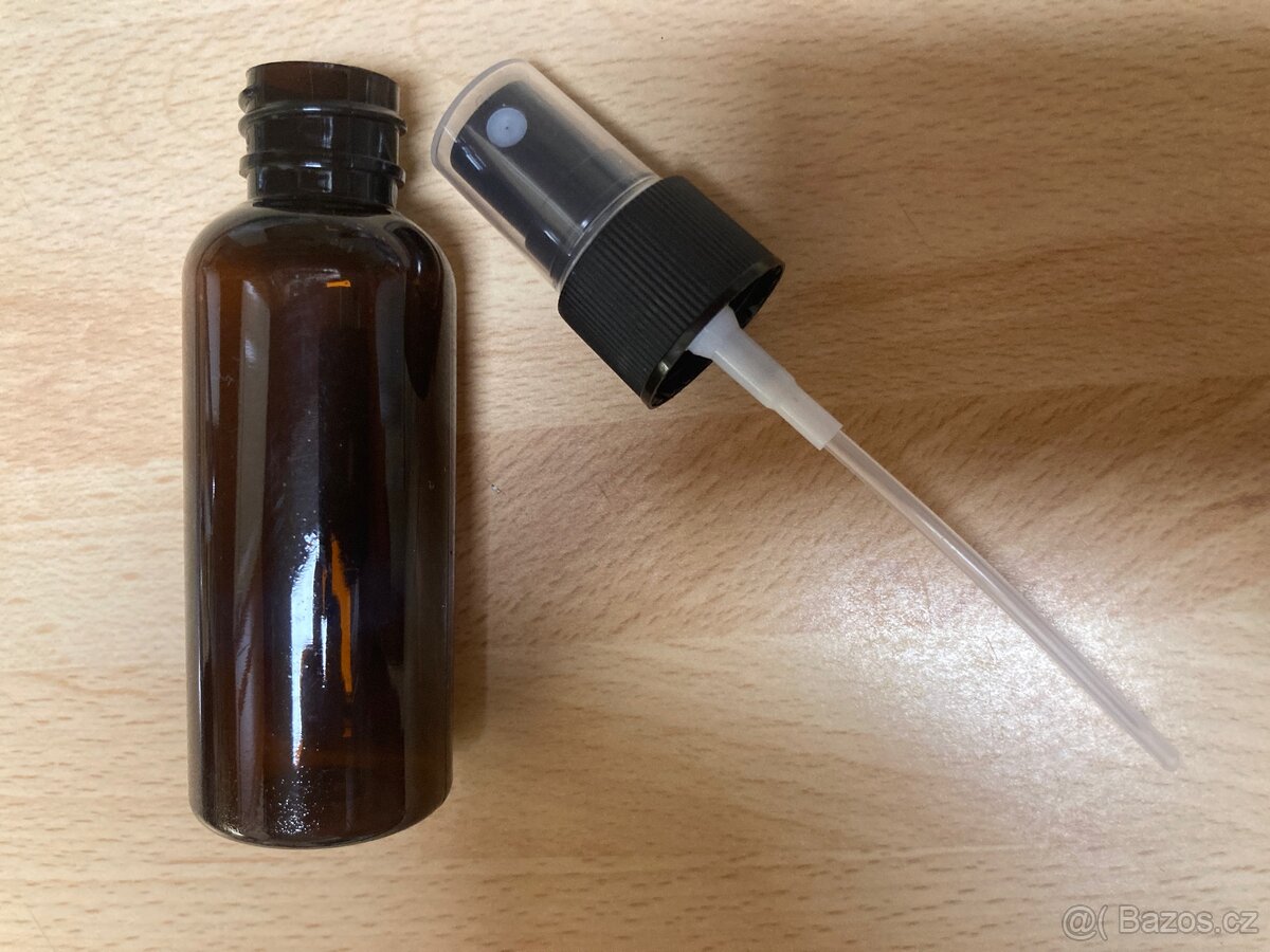 Plastové flakony s rozprašovačem 50ml - nové