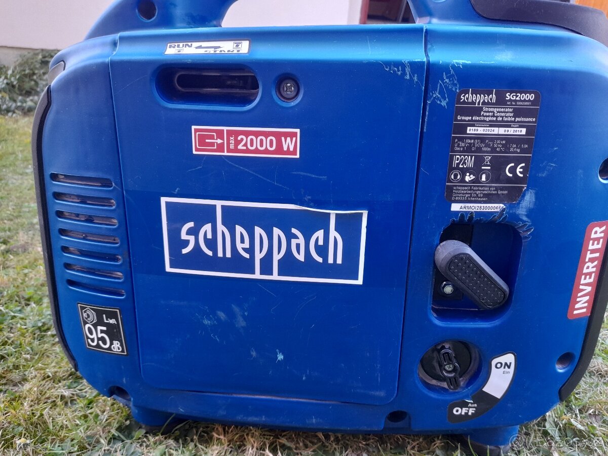 Elektrocentrála Scheppach SG2000