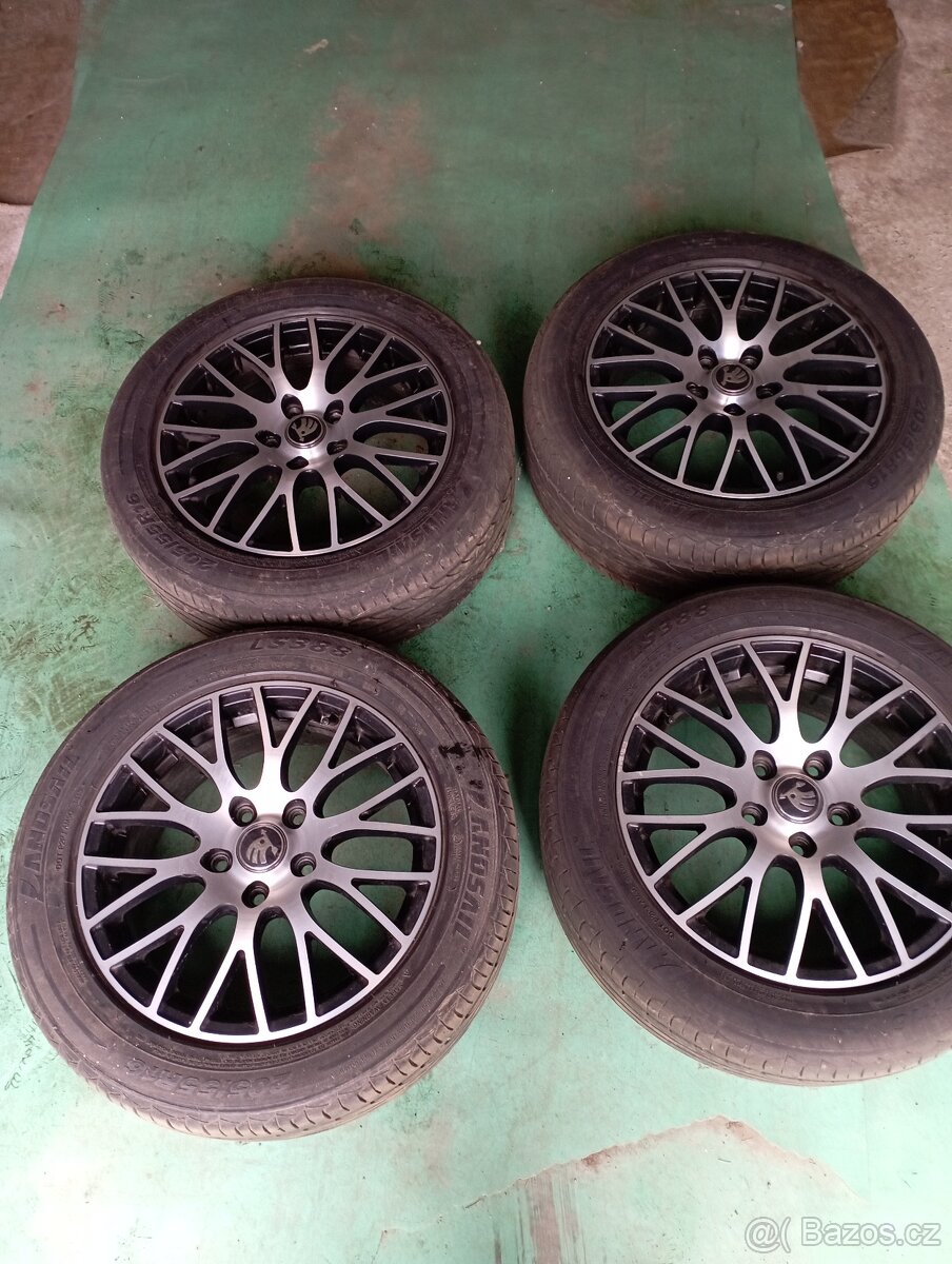 Hliníkové disky 205/55 R16