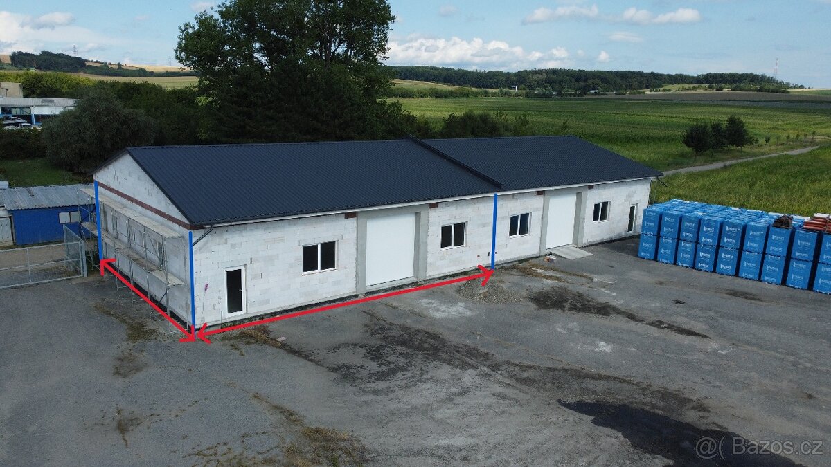 Skladová hala 17,5m x 15,0 m