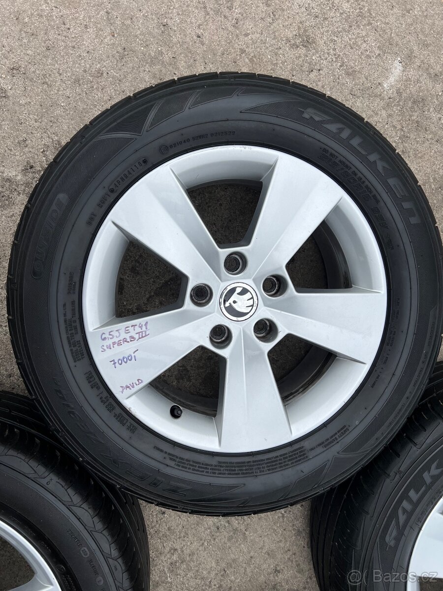 5x112 R16 Škoda superb3