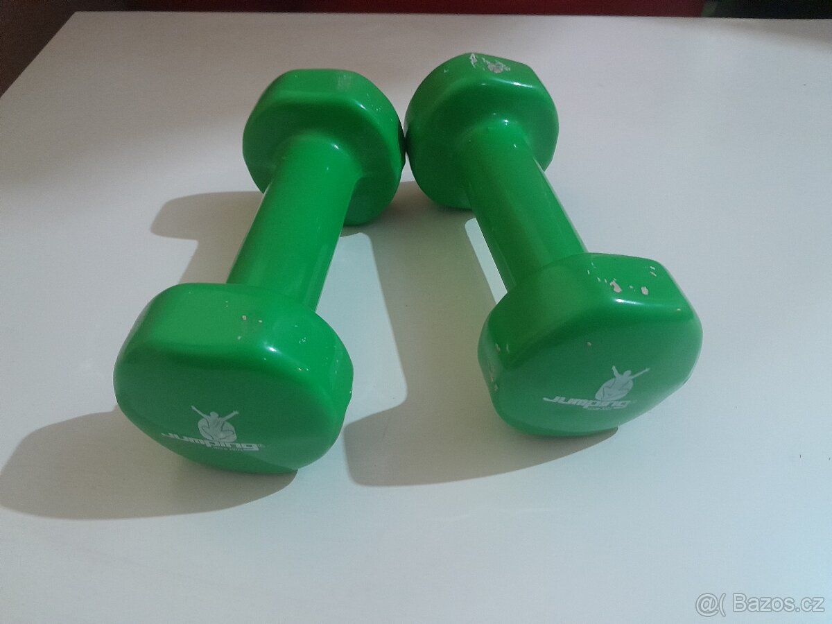 činky 2 kg, zn jumping fitness