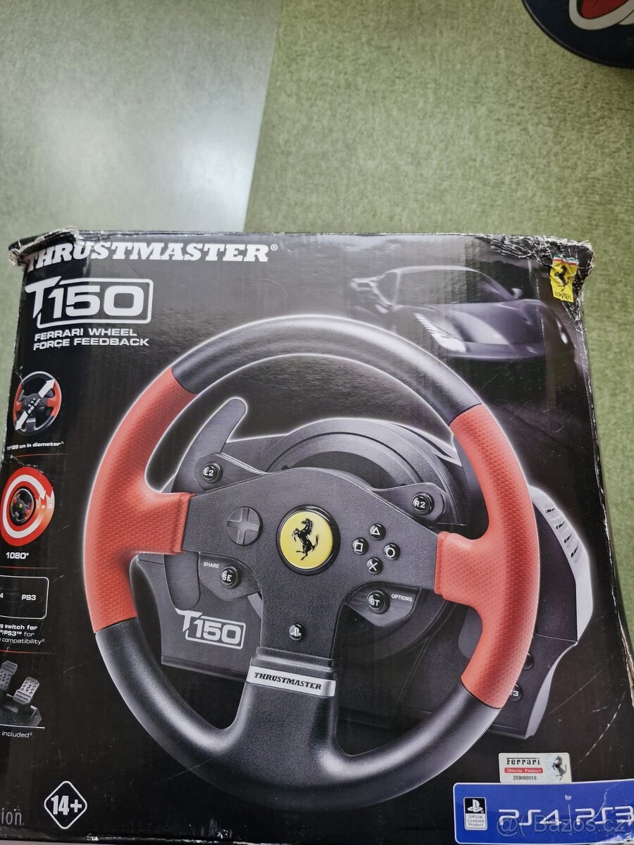 Thrustmaster T150 Ferrari Wheel Force (PS4/PS3/PC)