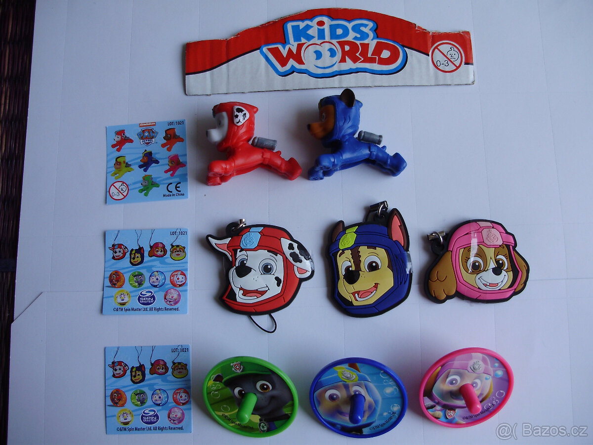 Figurky KIDSWORLD - Paw Patrol Sea Patrol II.