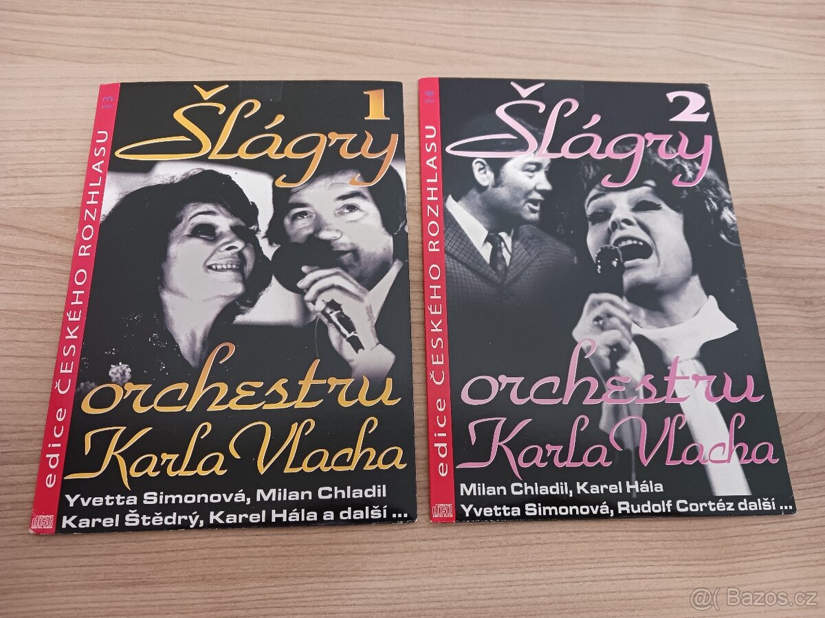 ŠLÁGRY ORCHESTRU KARLA VLACHA 1 a 2