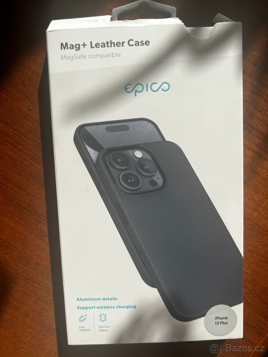 Apple kožený kryt na Iphone 15 Plus n.o.v.ý.