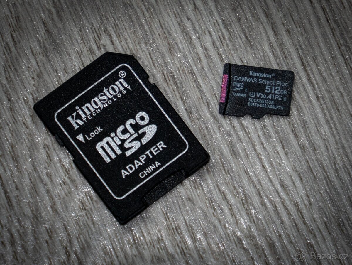 Kingston Canvas Select Plus 512GB microSDXC karta