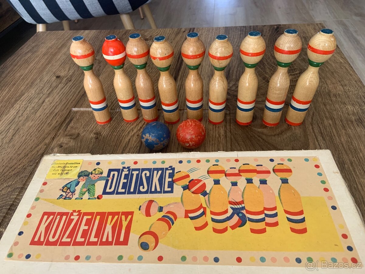 Retro kuželky