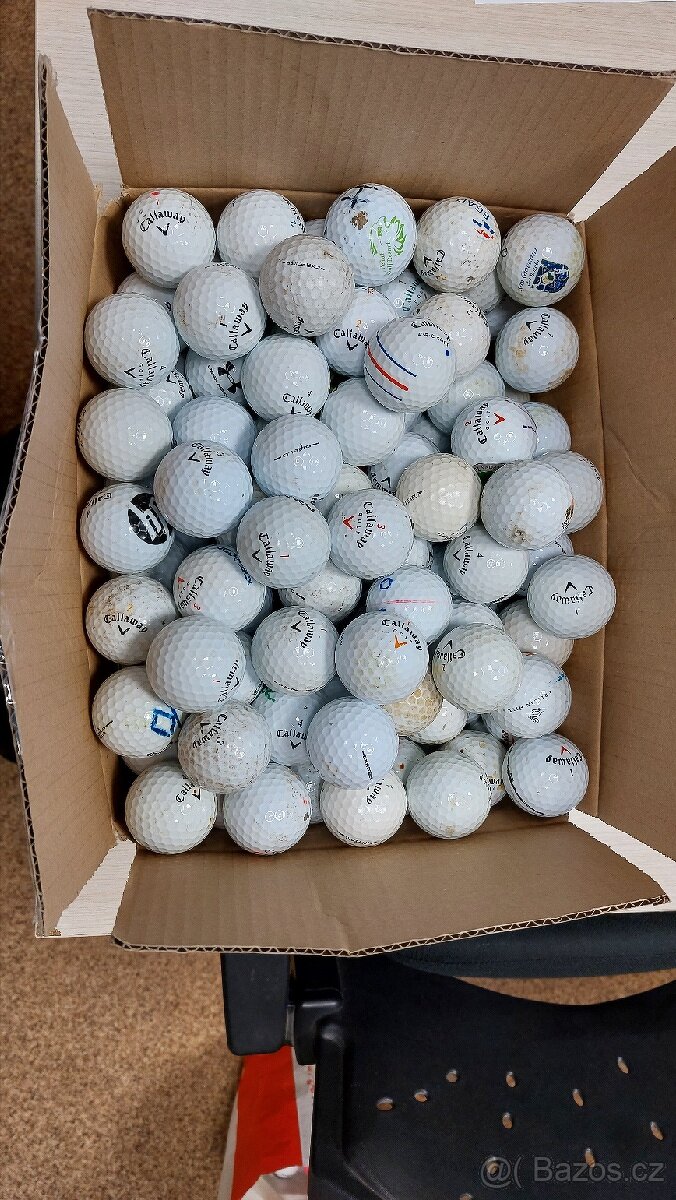 Callaway měkké hrané - HX HOT, TOUR, SOFT (lake balls)
