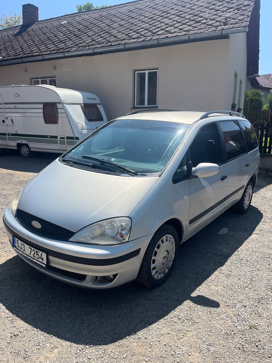 Ford Galaxy 1.9 TDi 85kw 7 míst, tažné