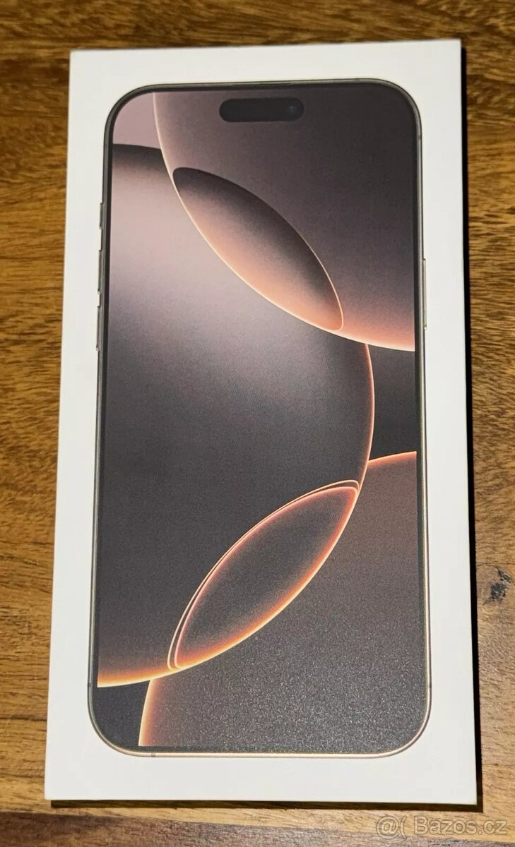 📱 Apple iPhone 16 Pro Max – 256 GB | Desert Titanium | NOVÝ