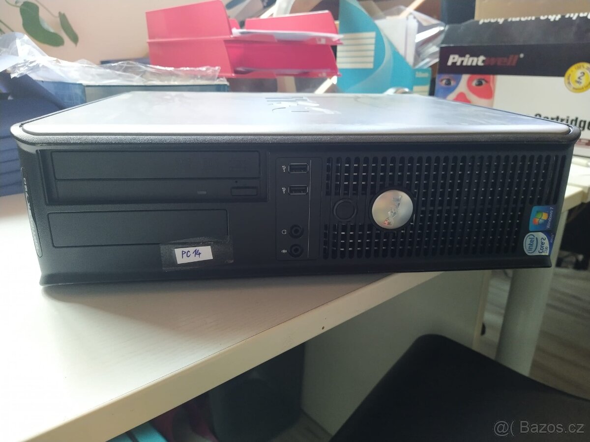 Kancelářský počítač DELL Optiplex 760- Core2Duo, 4GB, 500GB