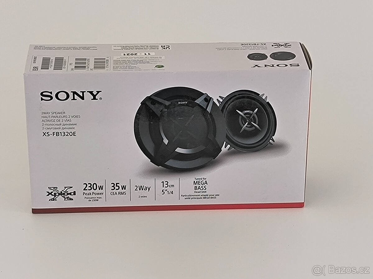 Nove reproduktory do auta Sony XS-FB1320E