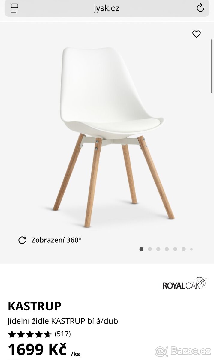 Jídelní židle 4ks
