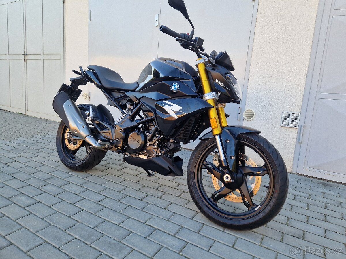 BMW G310R, sk. A2/25 kw 2024, -1700km-