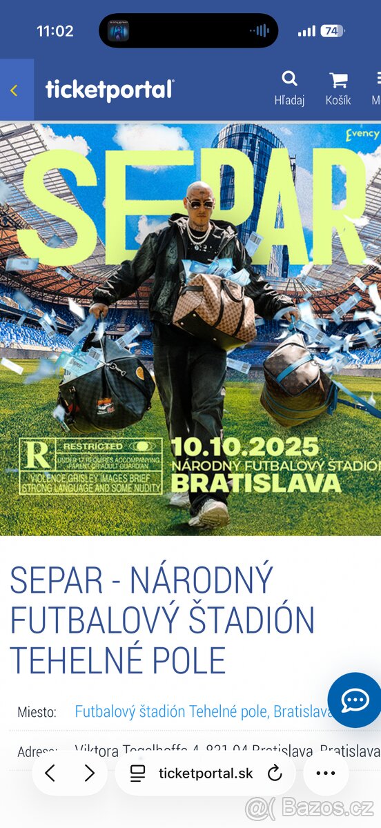 Separ Tehelne Pole Bratislava