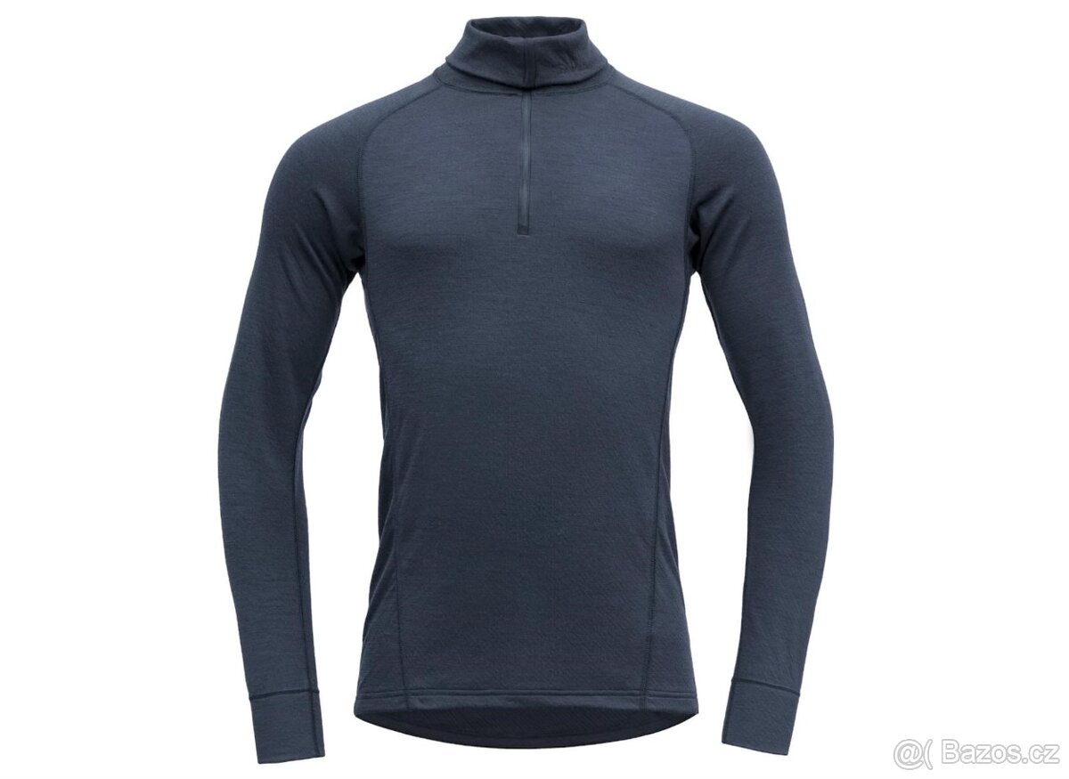 Zánovní merino rolák Devold Duo Active Zip Neck Man Vel. M