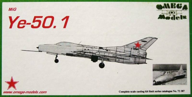 Mikoyan Ye-50.1   	72387 om