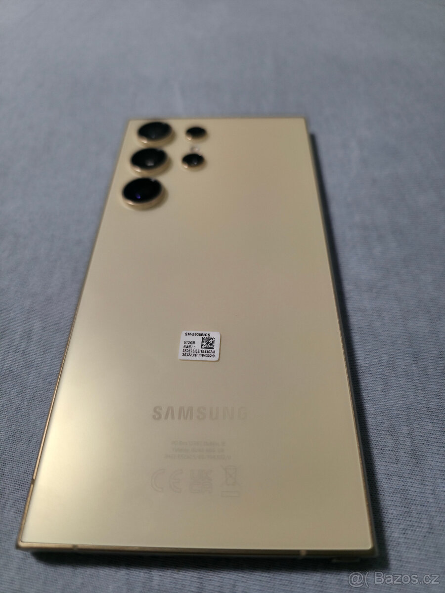 Samsung S24 Ultra 512GB Titanium Yellow