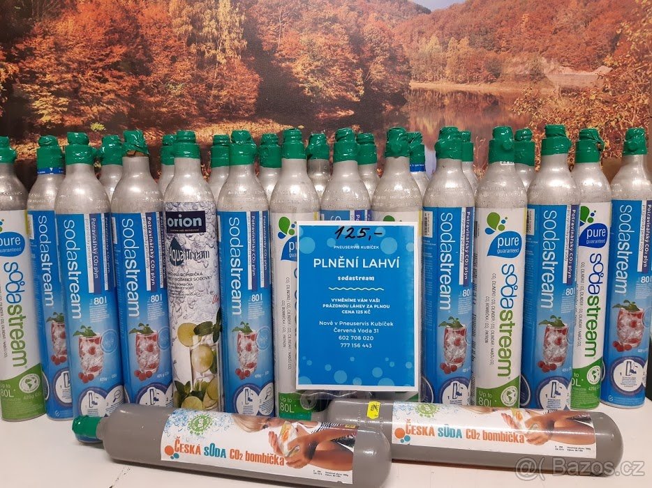 Výměna Sodastream bombičky CO2
