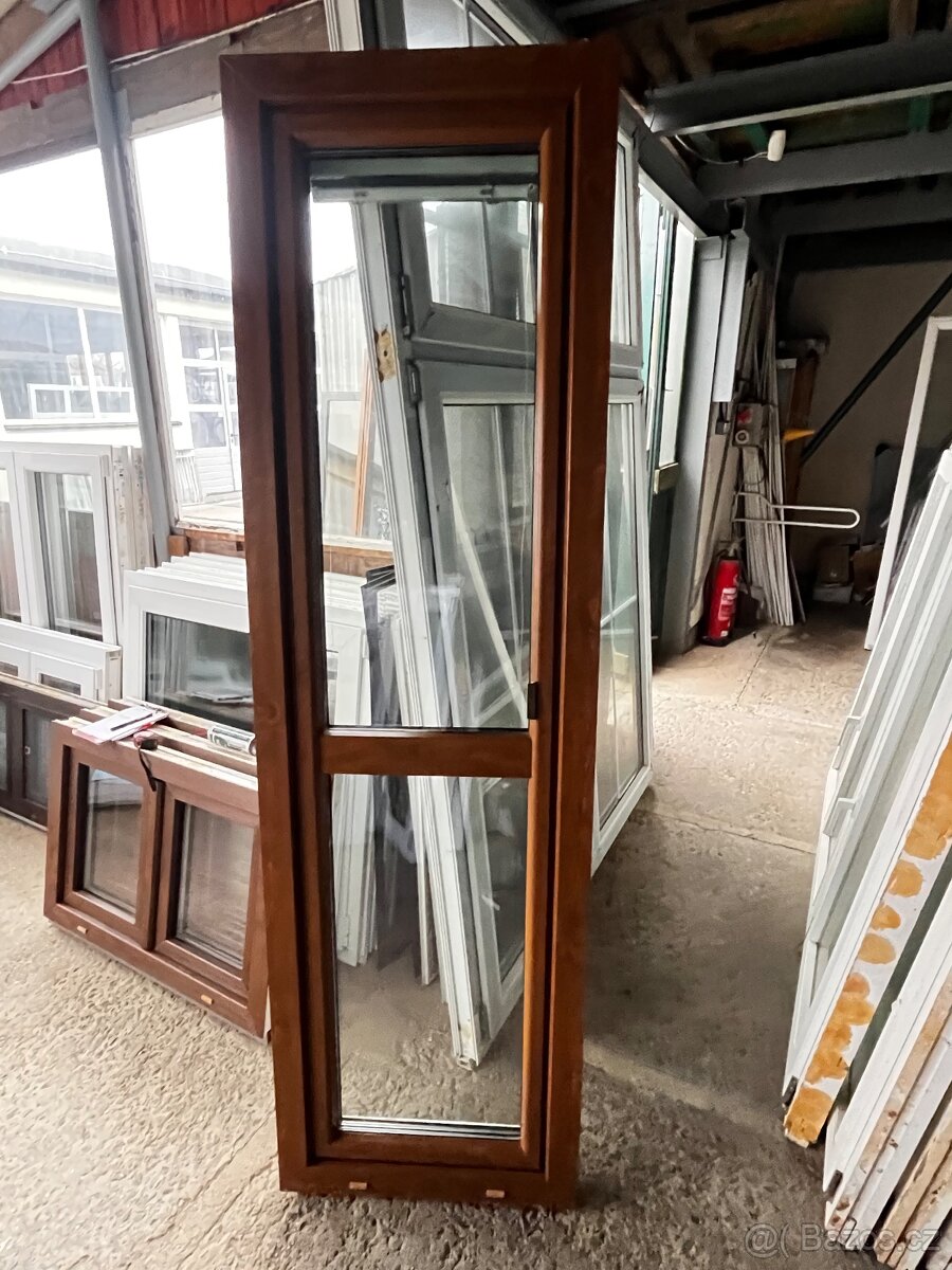 PLASTOVÉ DVEŘE BALKÓNOVÉ TROJSKLA-64x216-PLZEŇ