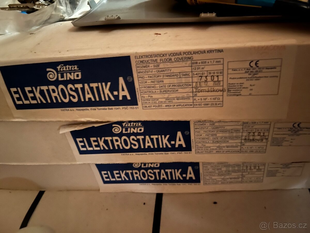 Elektrostaticka podlaha