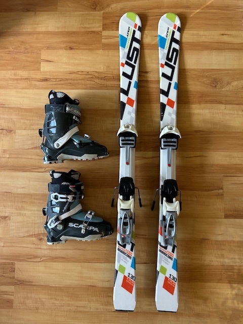 Dětský skialpový set (možné i jednotlivě)