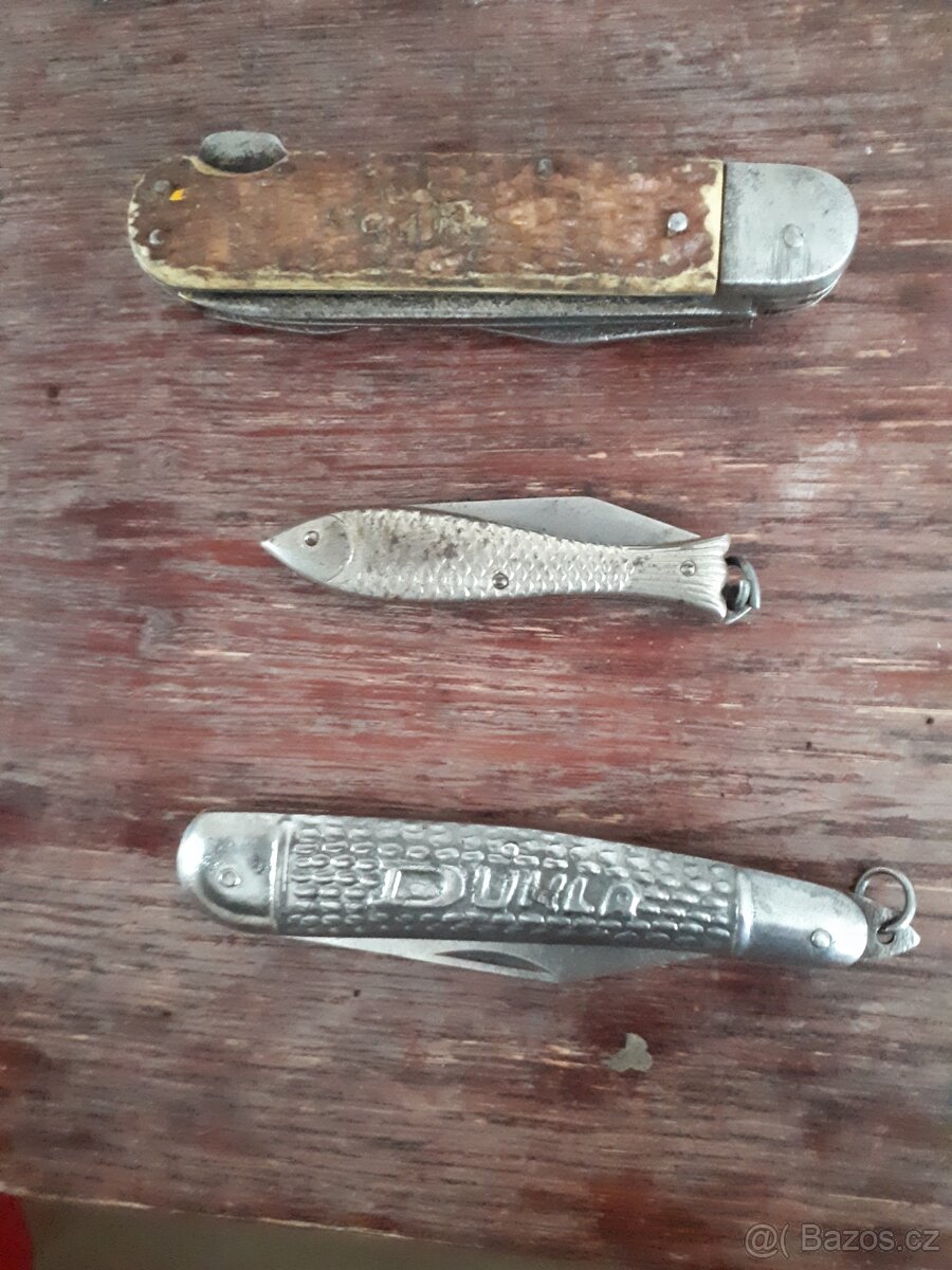 3 x kapesní nožík
