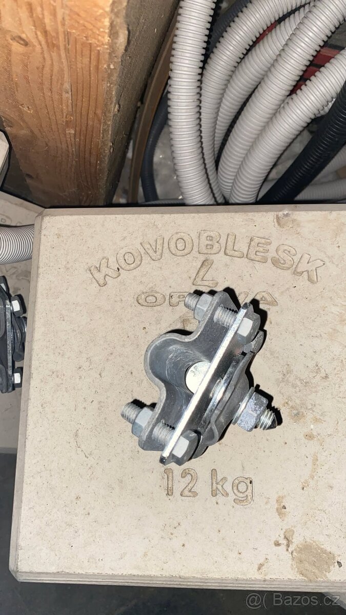 ✅ Podstavec beton na jímací tyč / M12 - 12 kg KOVOBLESK