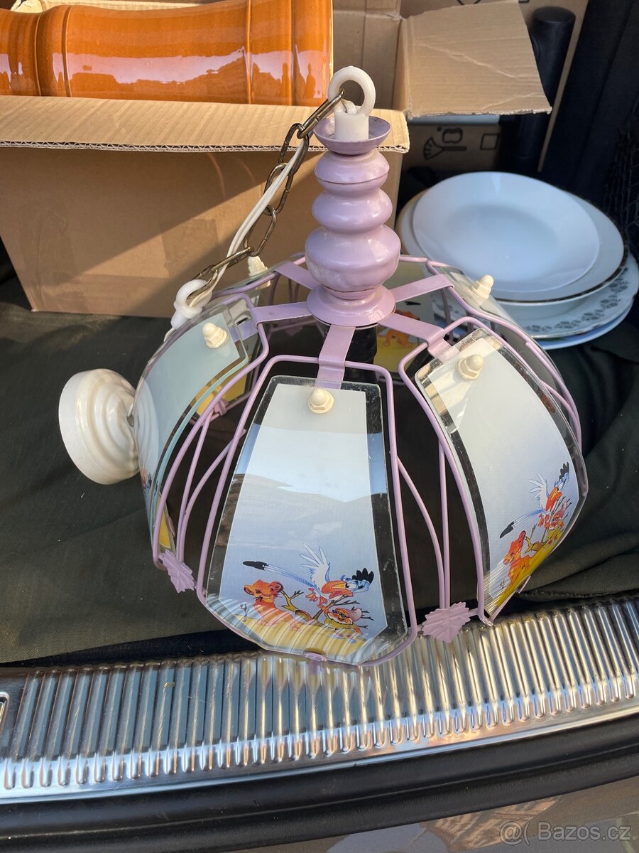 Retro detske stropni svetlo