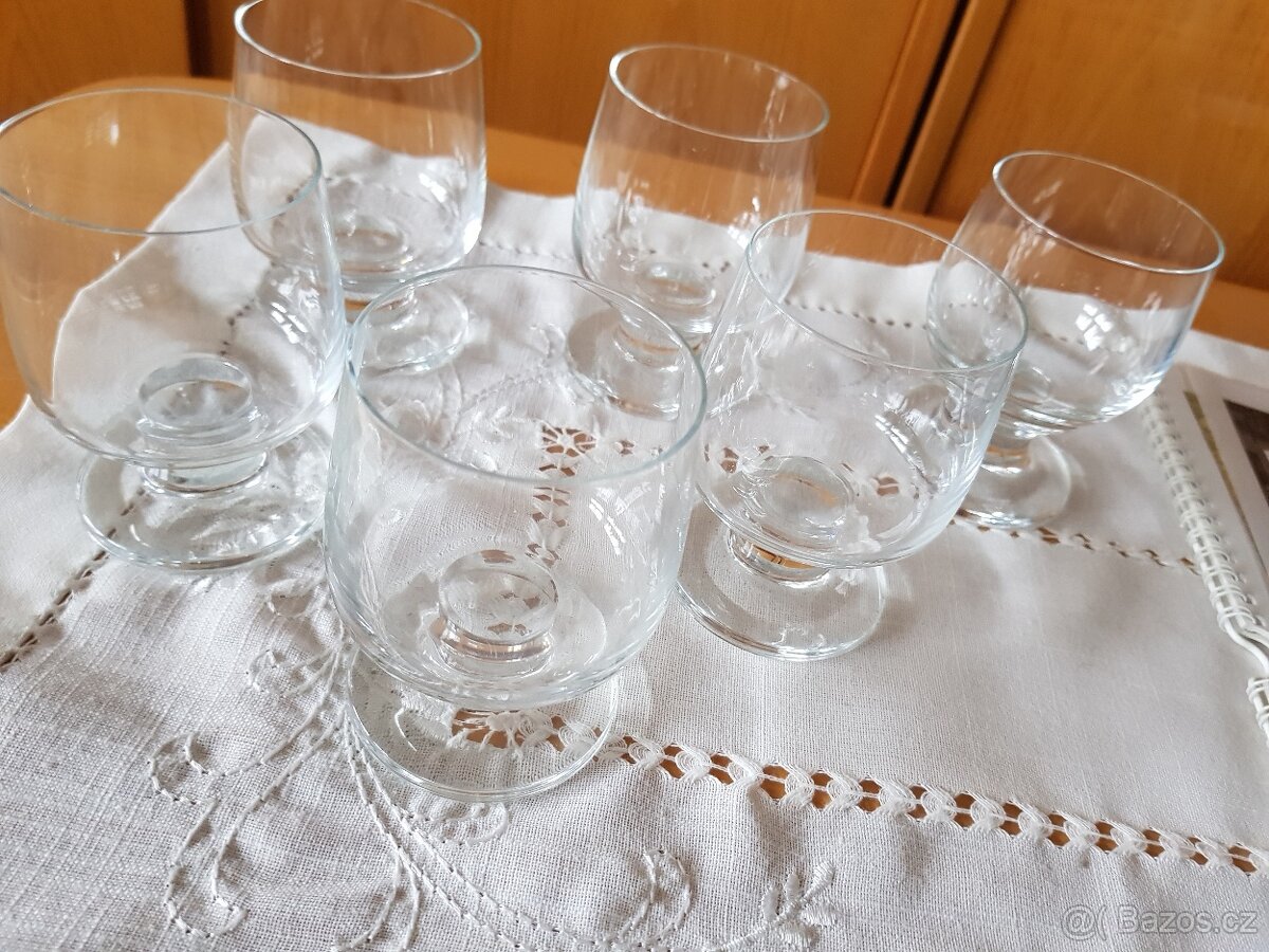 Skleničky na koňak, skleničky Napoleonky