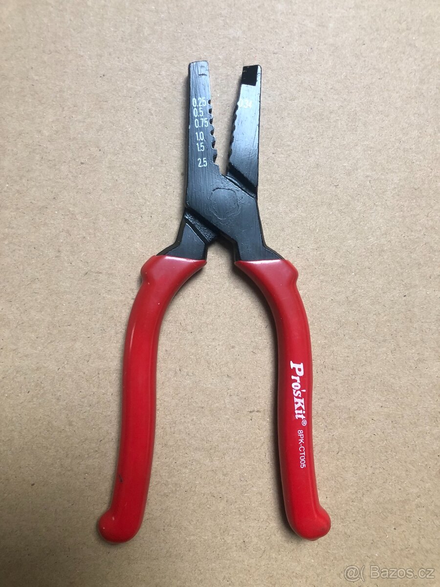 Klešte na dutinky 0,25-2,5mm