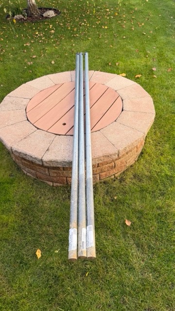 Plotové sloupky zinkované