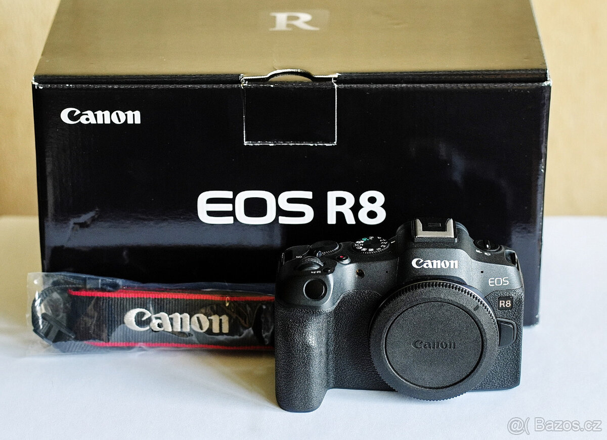 CANON EOS R8, výborný stav, v záruce