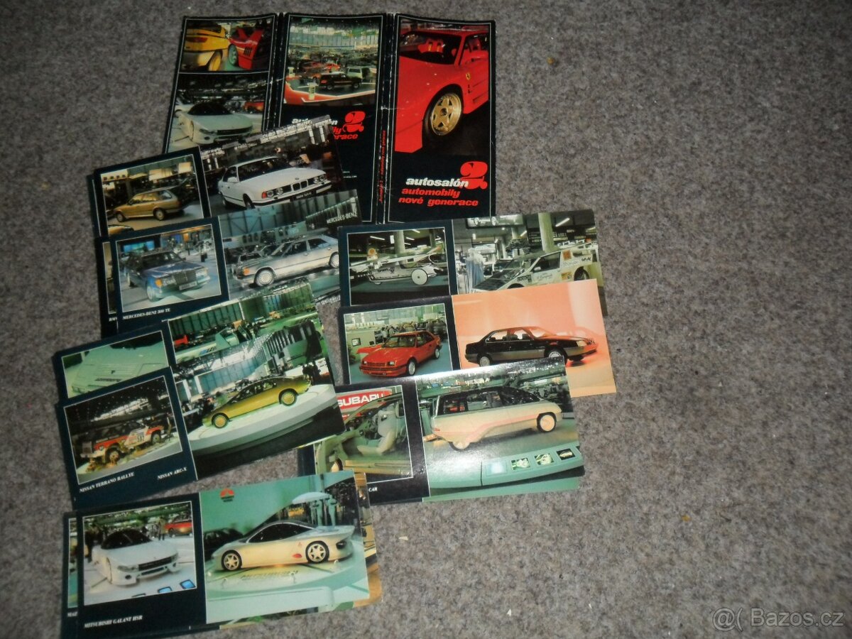 motorismus, vintage auta/motorky, autosalón II, atlas