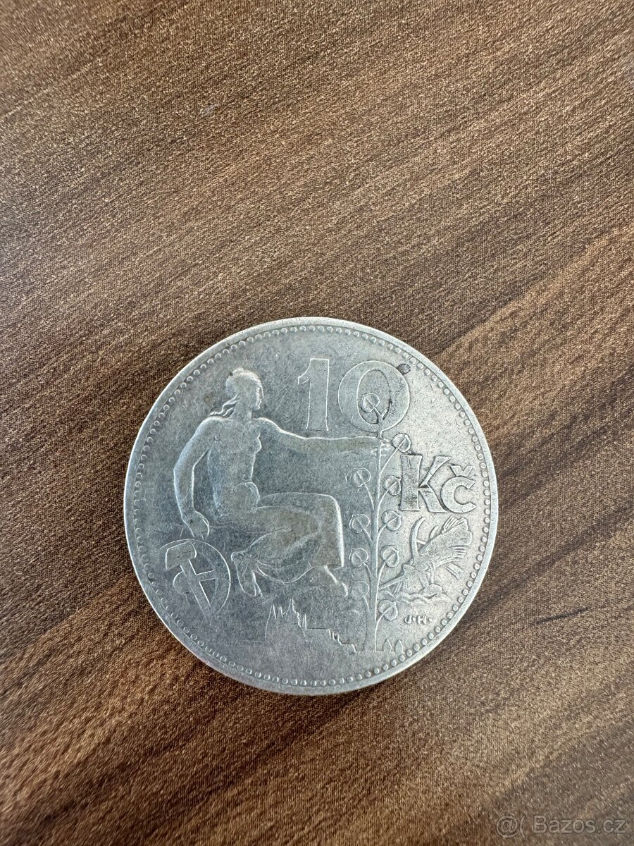 10 kč rok 1930