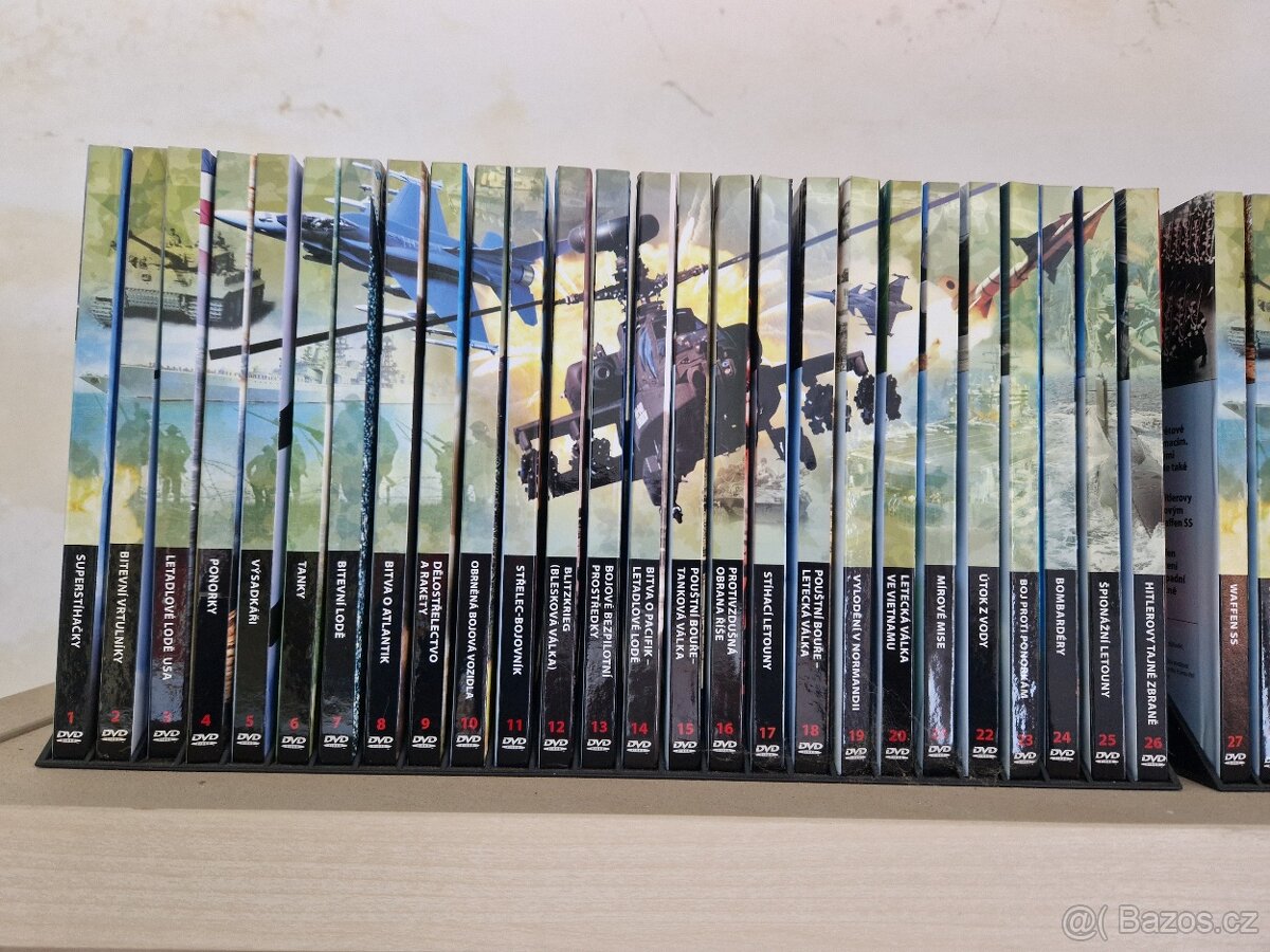 DVD Války a zbraně komplet