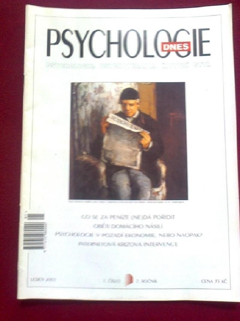 časopisy pro obor PSYCHOLOGIE -Konfrontace, Ps. dnes, Propsy